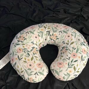 Boppy Pillow and Floral Cover
